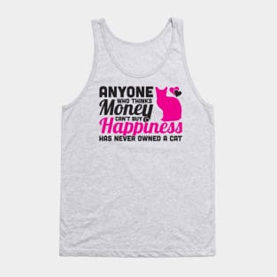 Cat is hapiness Tank Top